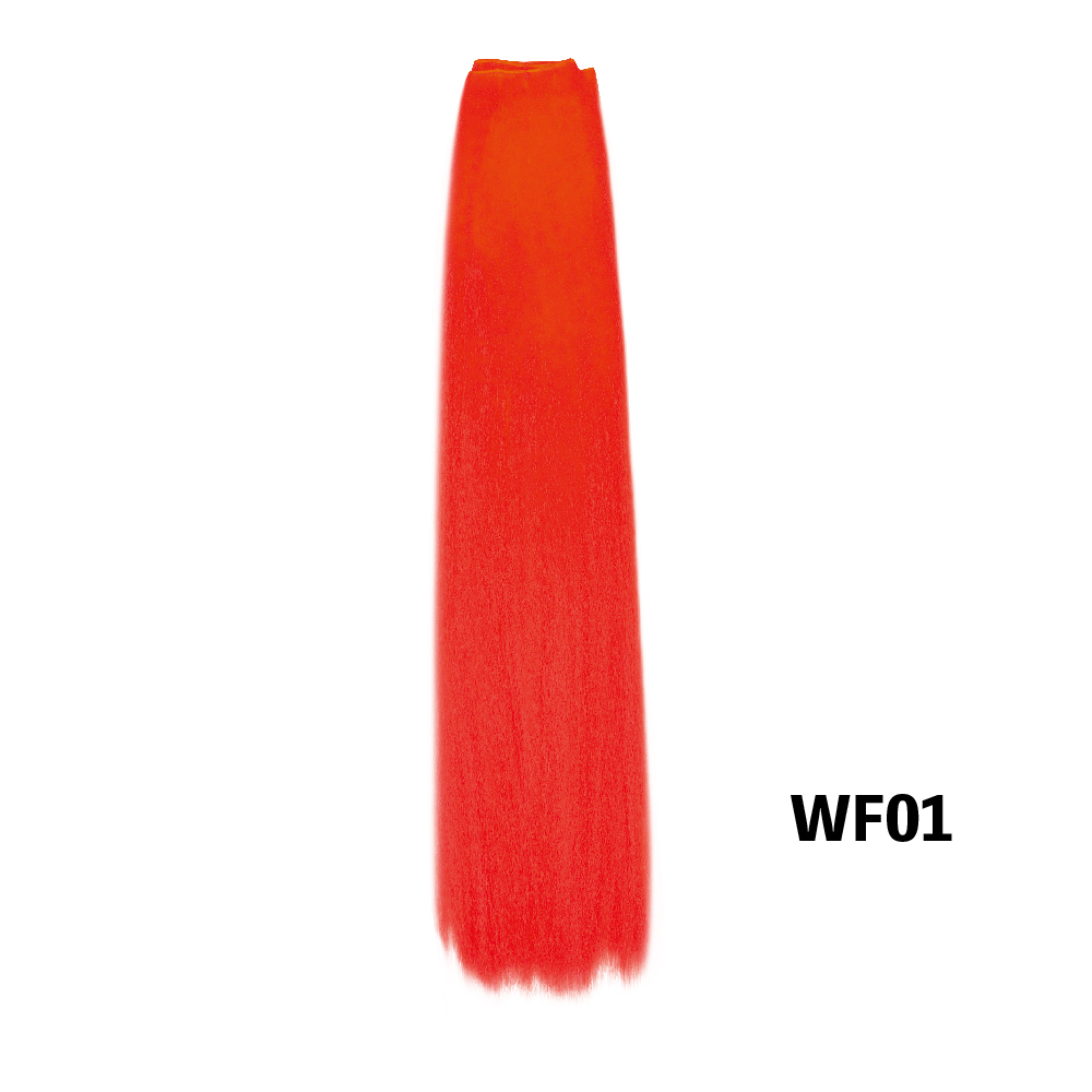 ワッフルヘア ファッションカラー(みの毛)