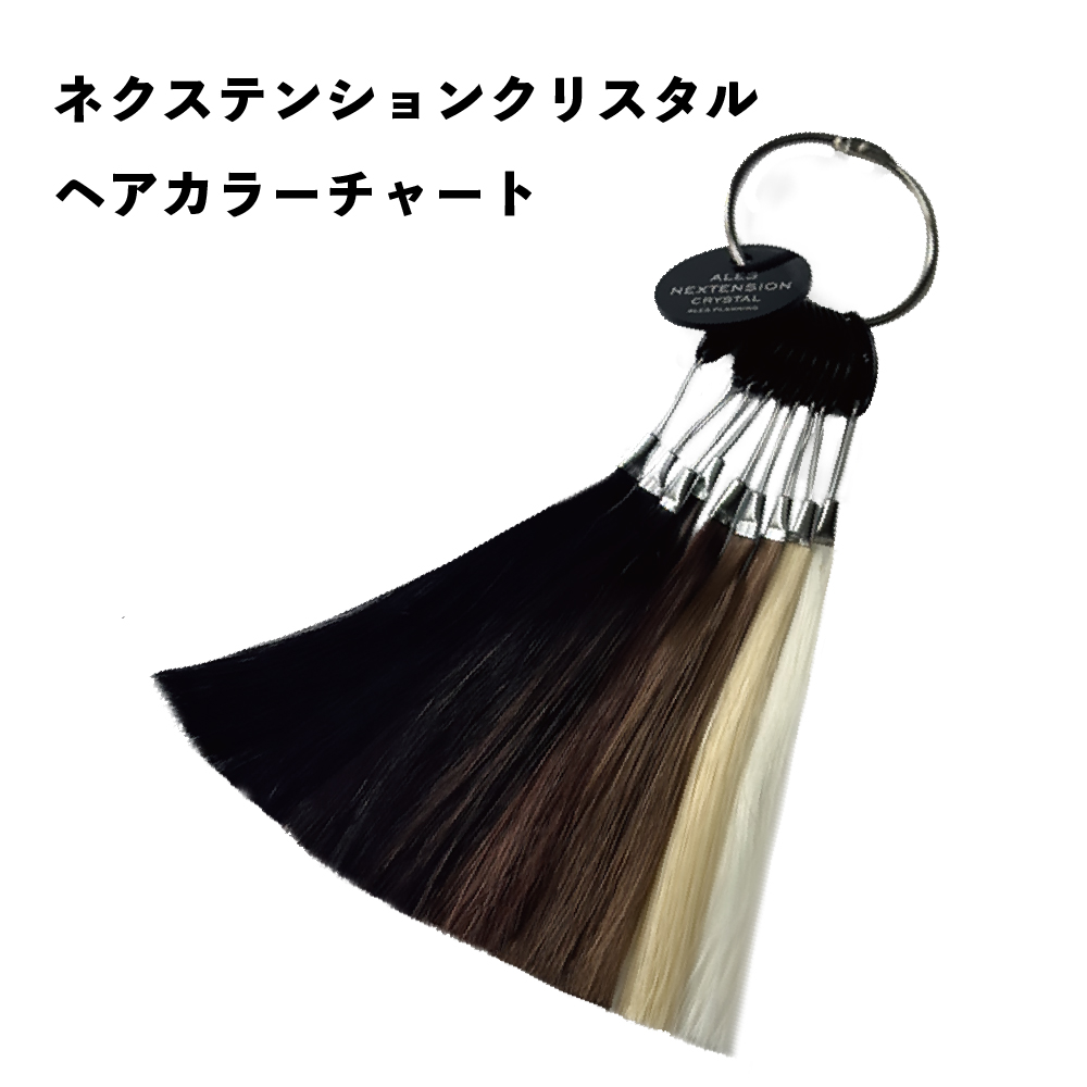 ネクステンションクリスタルヘアカラーチャート