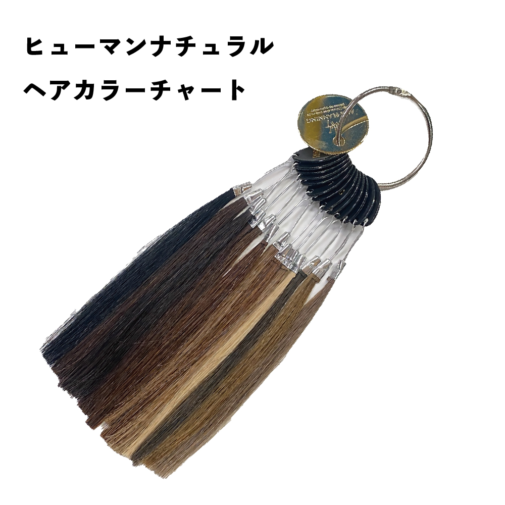 ヒューマンナチュラルヘアカラーチャート
