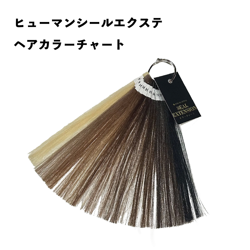 ヒューマンシールエクステヘアカラーチャート